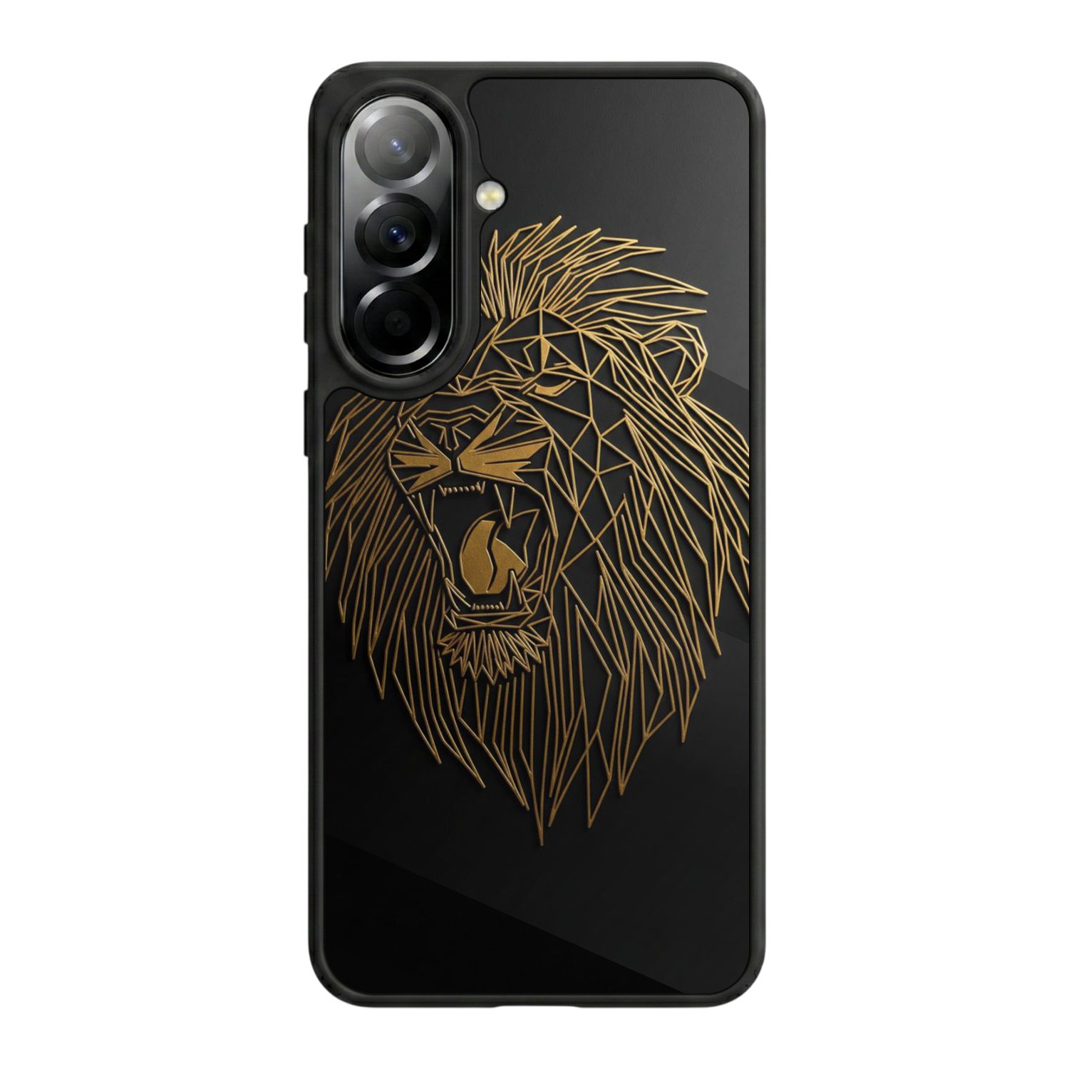 Samsung Galaxy A57 Uyumlu Aslan Tasarımlı Glossy Premium Kılıf