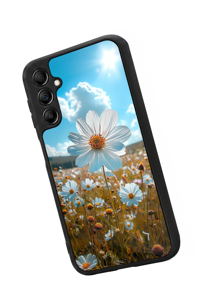 Samsung Galaxy A14 Uyumlu Cicek Tasarımlı Glossy Premium Kılıf