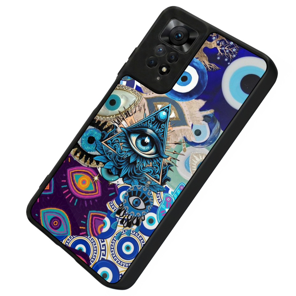 Xiaomi Redmi Note 12 Pro Uyumlu Göz Tasarımlı Glossy Premium Kılıf