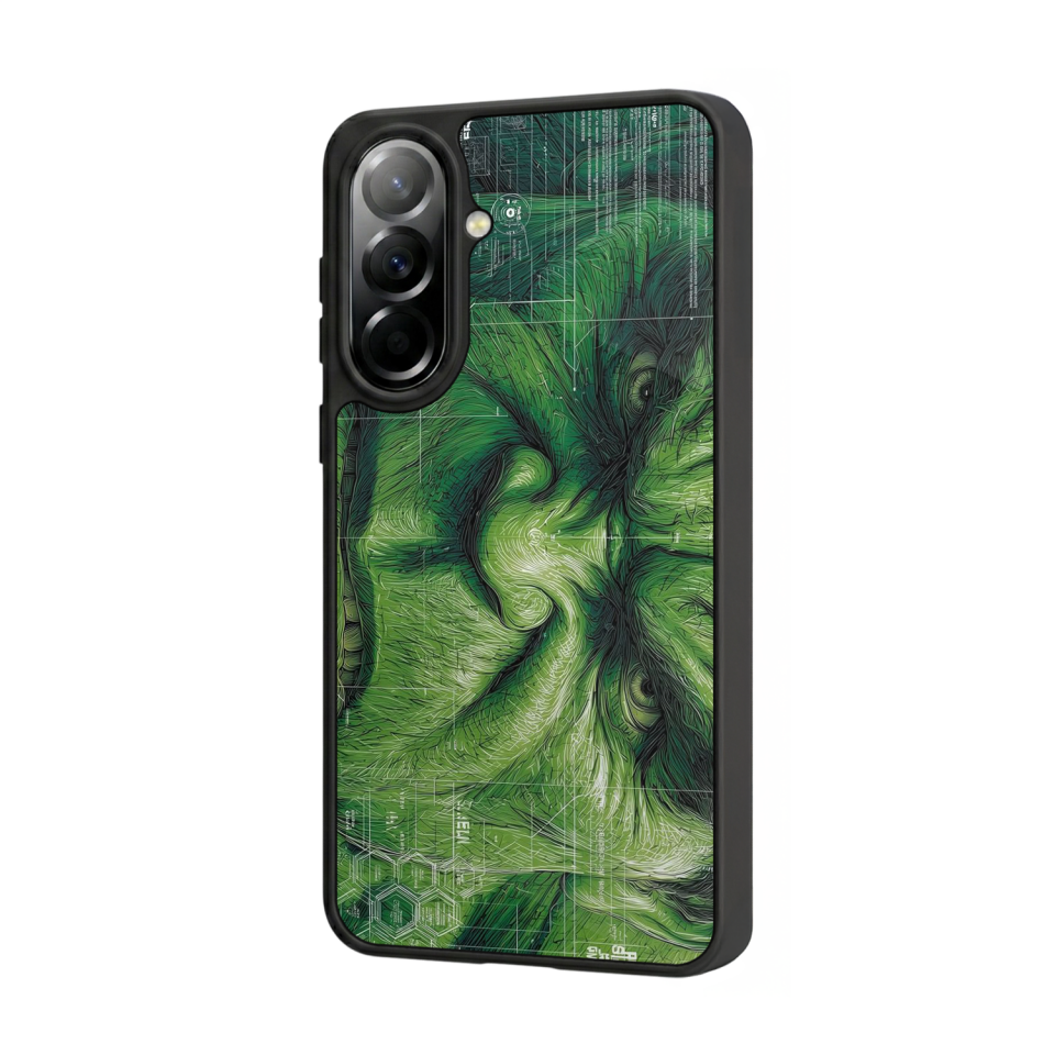 Samsung Galaxy A57 Uyumlu Hulk Tasarımlı Glossy Premium Kılıf