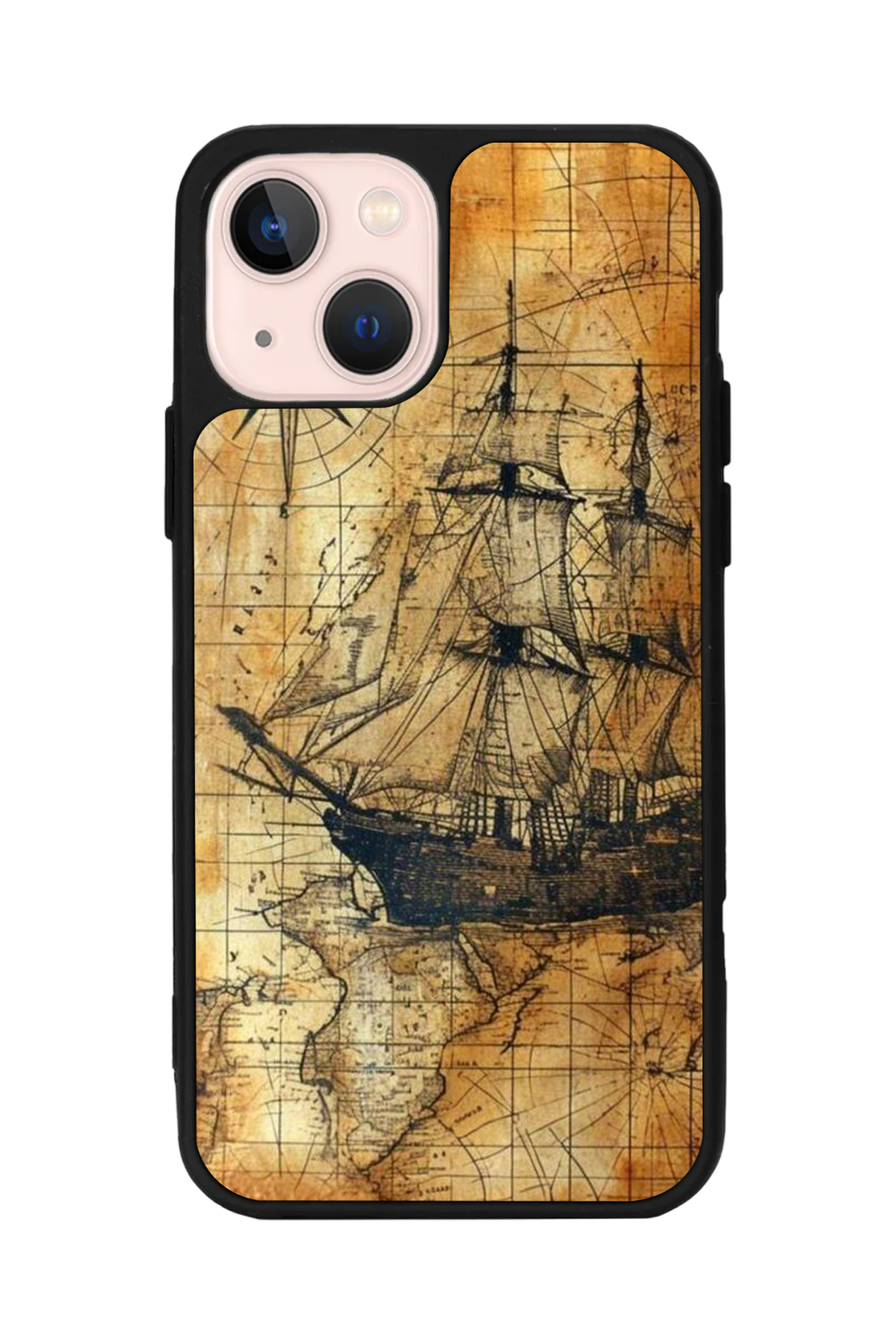 iPhone 14 Plus Uyumlu Korsan Tasarımlı Glossy Premium Kılıf