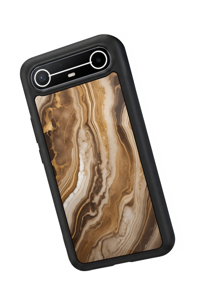 Tecno Spark Slim 5G Uyumlu Mermer Marble Tasarımlı Glossy Premium Kılıf