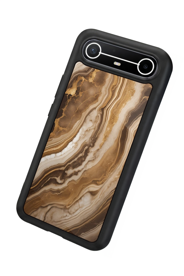 Tecno Spark Slim 5G Uyumlu Mermer Marble Tasarımlı Glossy Premium Kılıf