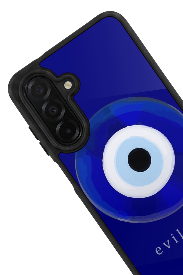 Samsung Galaxy A36 Uyumlu Nazar Tasarımlı Glossy Premium Kılıf