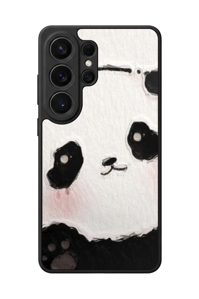 Samsung Galaxy S26 Ultra Uyumlu Panda Tasarımlı Glossy Premium Kılıf