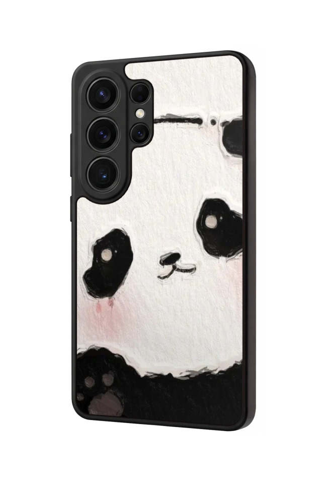 Samsung Galaxy S26 Ultra Uyumlu Panda Tasarımlı Glossy Premium Kılıf