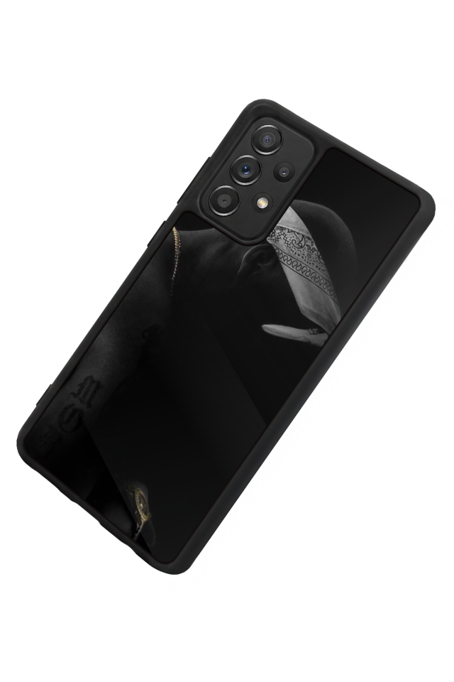 Samsung Galaxy A72 Uyumlu Tupac Tasarımlı Glossy Premium Kılıf