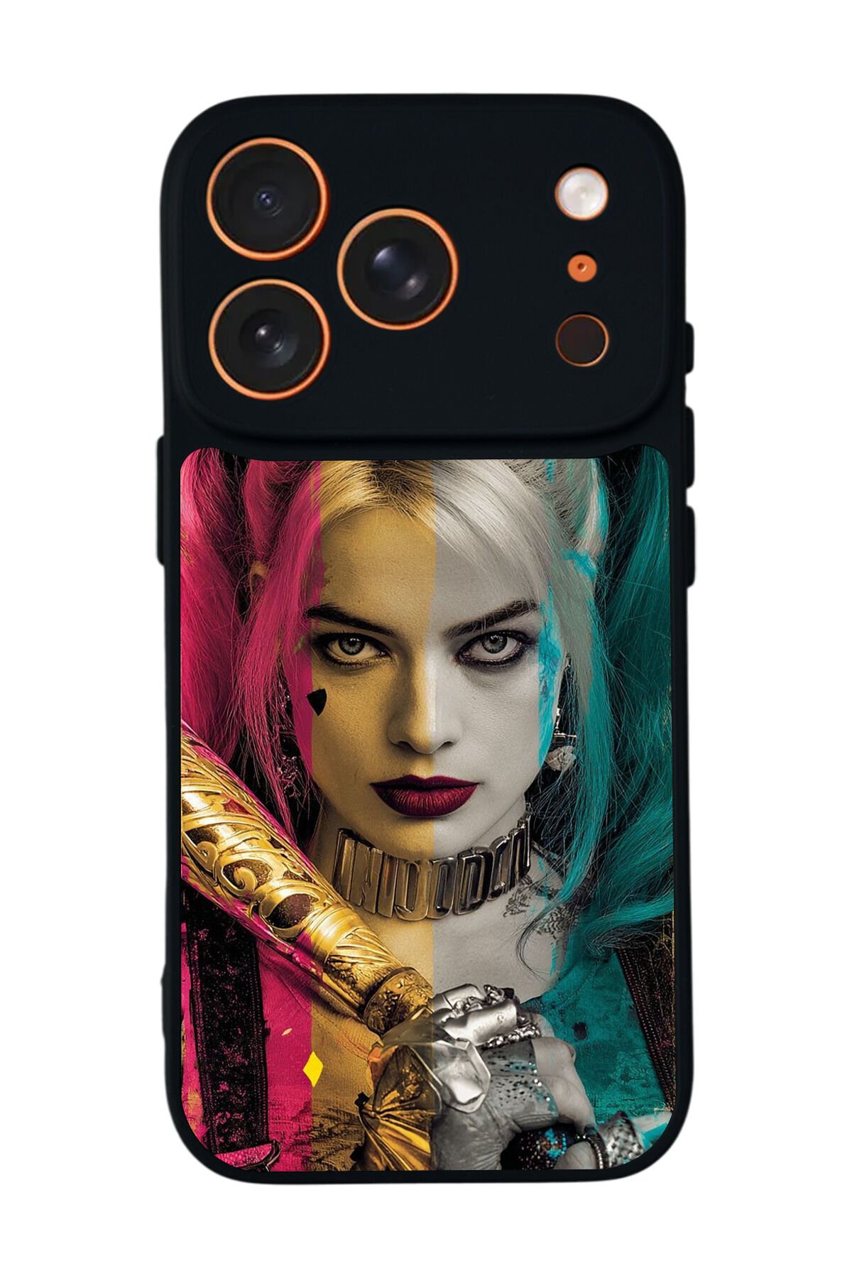 iPhone 17 Pro Max Uyumlu HarleyQueen Tasarımlı Glossy Premium Kılıf
