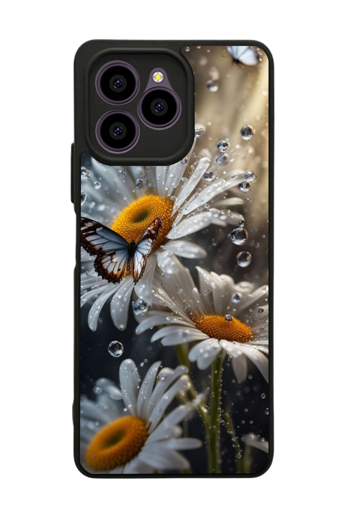 Omix X6 Uyumlu Cicek Tasarımlı Glossy Premium Kılıf
