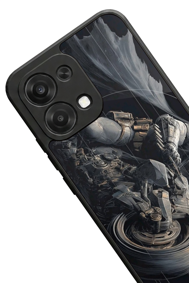 Oppo A6 Pro Uyumlu Batman Tasarımlı Glossy Premium Kılıf