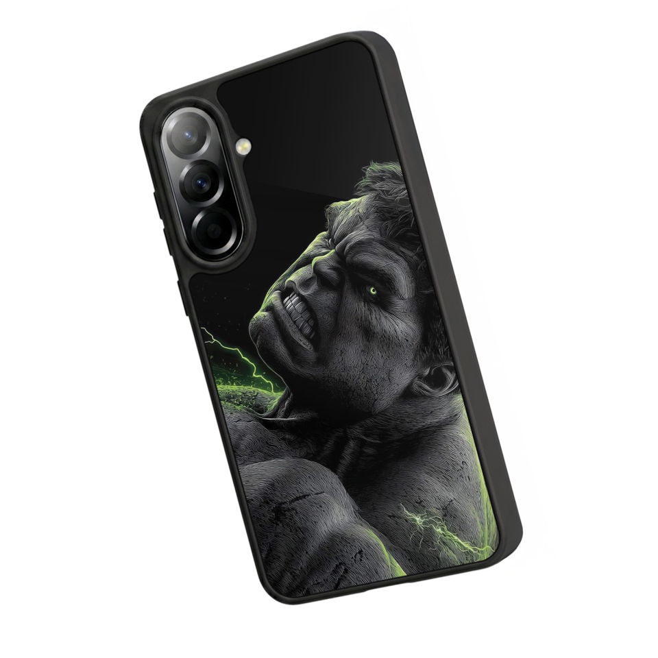 Samsung Galaxy A57 Uyumlu Hulk Tasarımlı Glossy Premium Kılıf