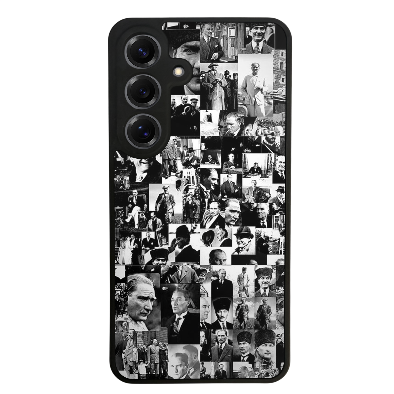 Samsung Galaxy S25 Uyumlu Mustafa Kemal Ataturk Tasarımlı Glossy Premium Kılıf