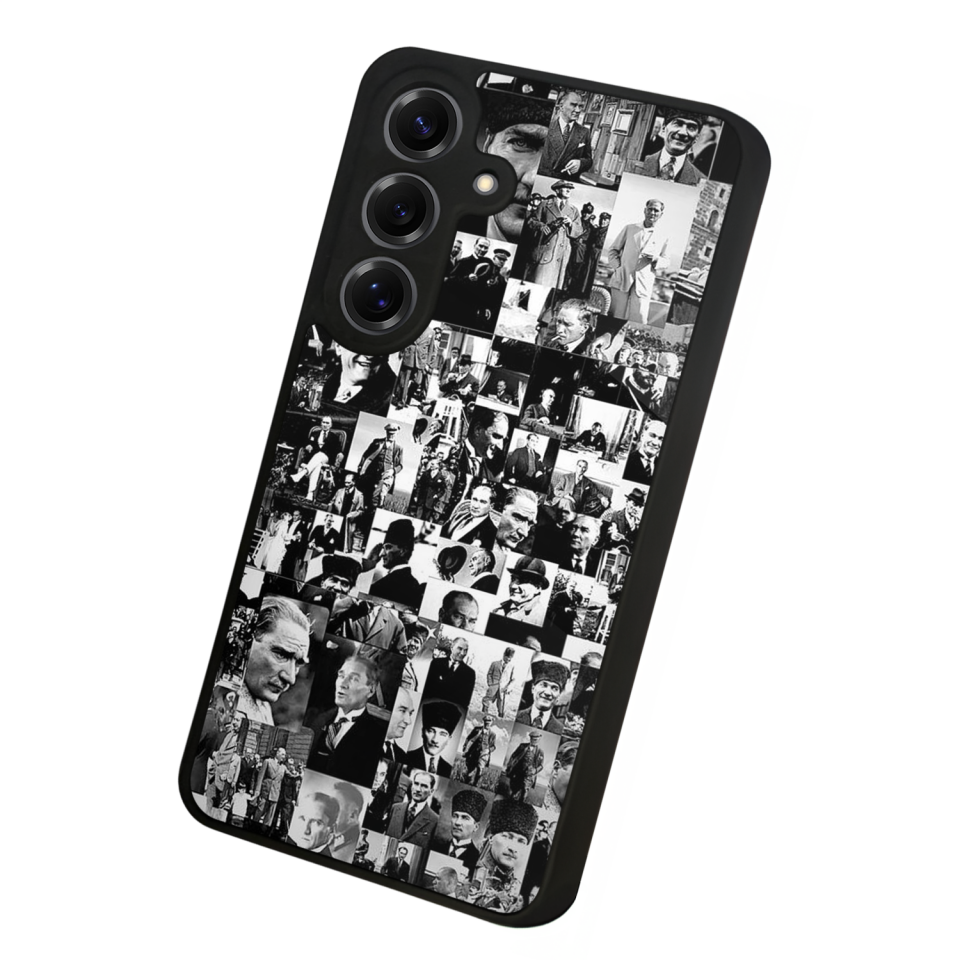 Samsung Galaxy S25 Uyumlu Mustafa Kemal Ataturk Tasarımlı Glossy Premium Kılıf