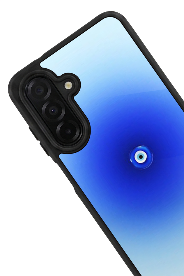 Samsung Galaxy A36 Uyumlu Nazar Tasarımlı Glossy Premium Kılıf