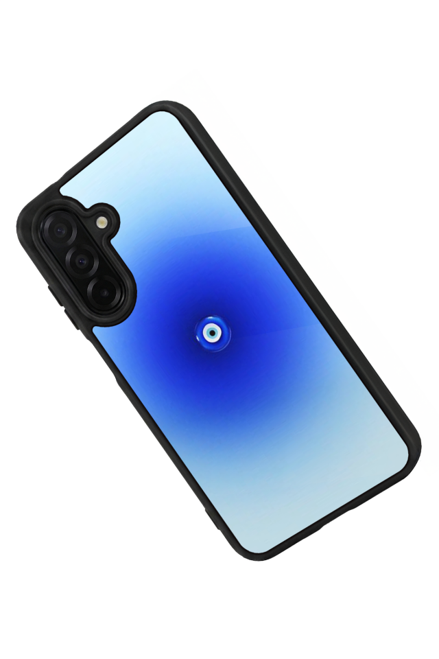 Samsung Galaxy A36 Uyumlu Nazar Tasarımlı Glossy Premium Kılıf