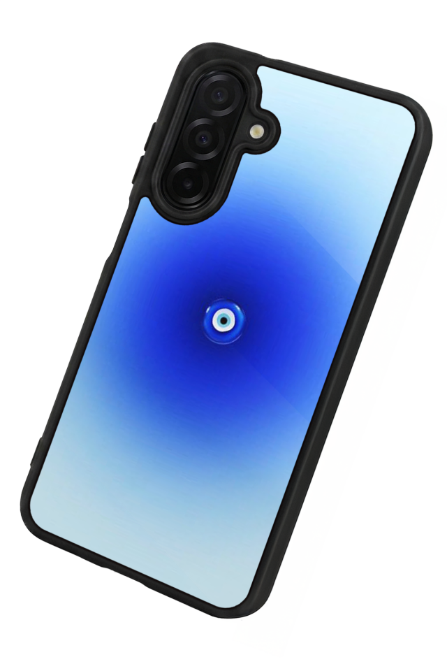 Samsung Galaxy A36 Uyumlu Nazar Tasarımlı Glossy Premium Kılıf