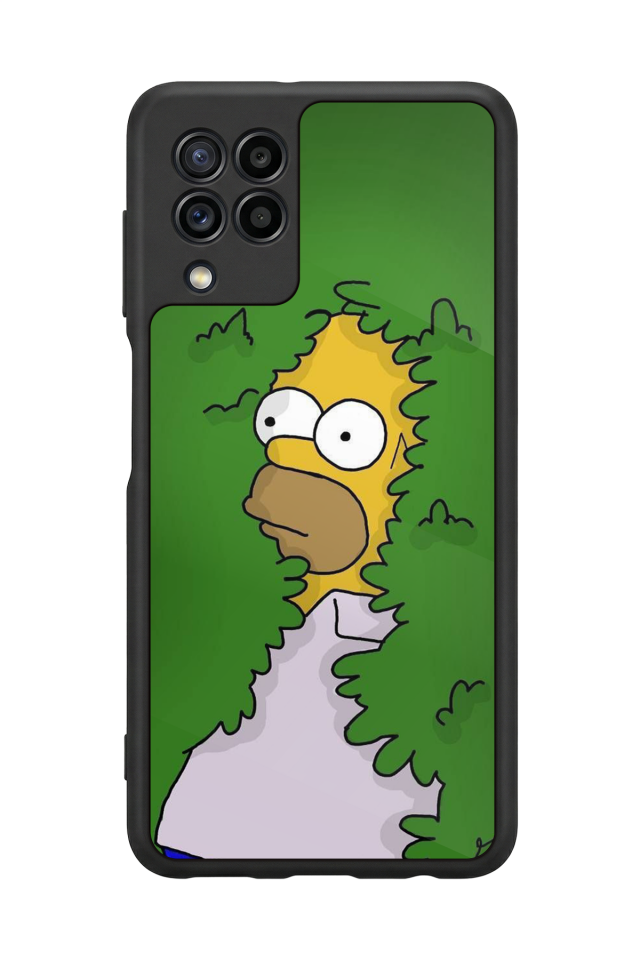 Samsung Galaxy M22 Uyumlu The Simpsons Tasarımlı Glossy Premium Kılıf