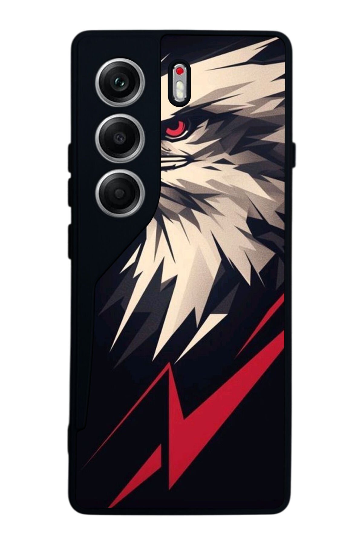 Tecno Camon 40 Uyumlu Besiktas Tasarımlı Glossy Premium Kılıf