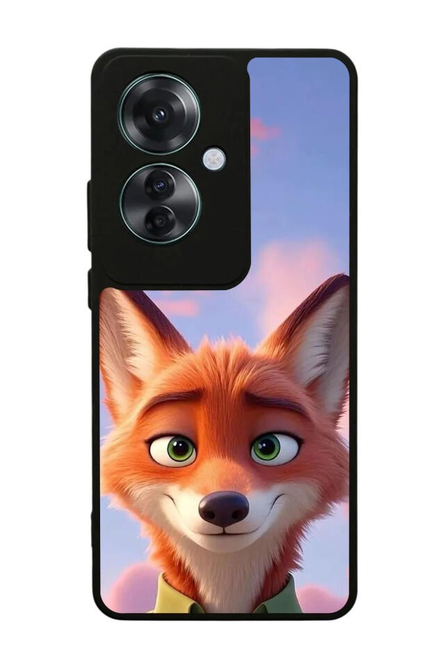 Oppo Reno 11F Uyumlu Zootropolis Tasarımlı Glossy Premium Kılıf