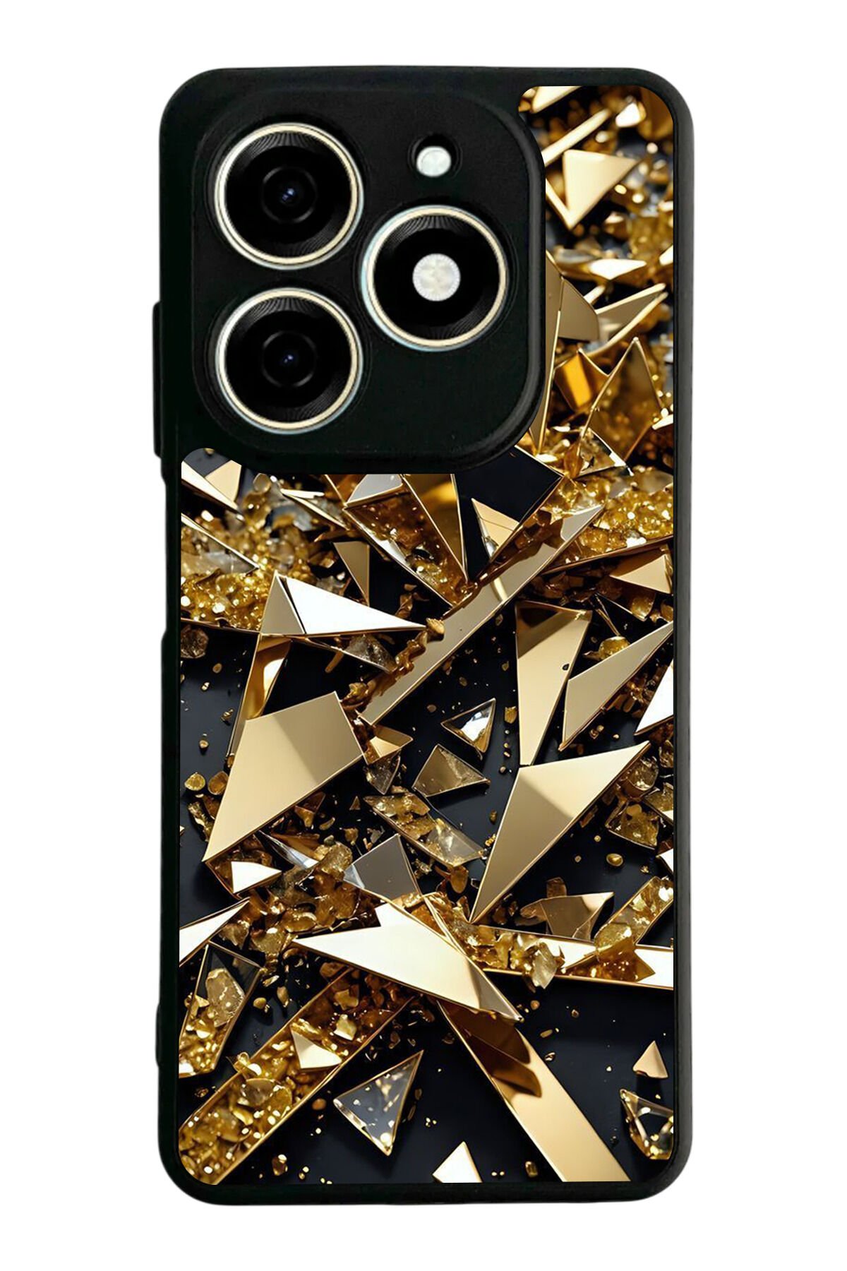Infınıx Smart 8 Pro Uyumlu Mermer Marble Tasarımlı Glossy Premium Kılıf