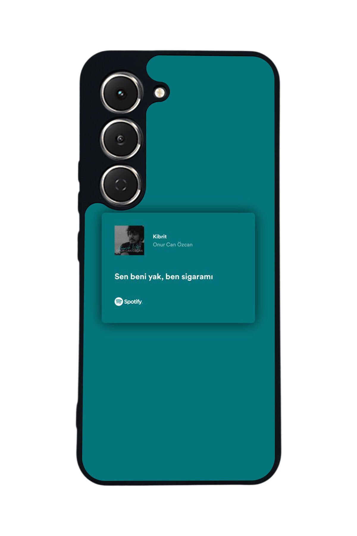 Tecno Spark 40 Pro Uyumlu Sarki Sozleri Tasarımlı Glossy Premium Kılıf