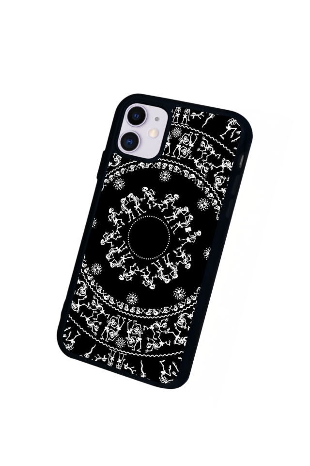 iPhone 11 Uyumlu Mandala Tasarımlı Glossy Premium Kılıf