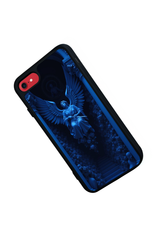 iPhone 8 Uyumlu Melek Tasarımlı Glossy Premium Kılıf