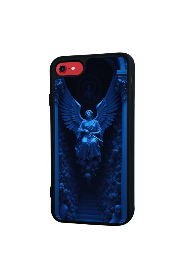 iPhone 8 Uyumlu Melek Tasarımlı Glossy Premium Kılıf