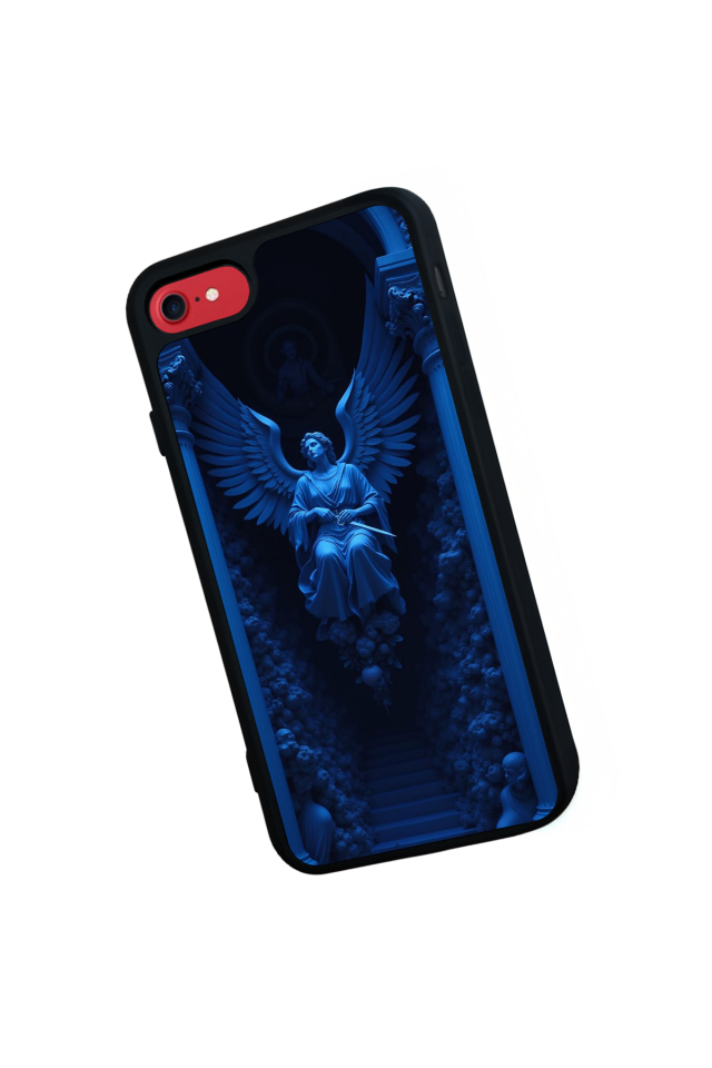 iPhone 8 Uyumlu Melek Tasarımlı Glossy Premium Kılıf