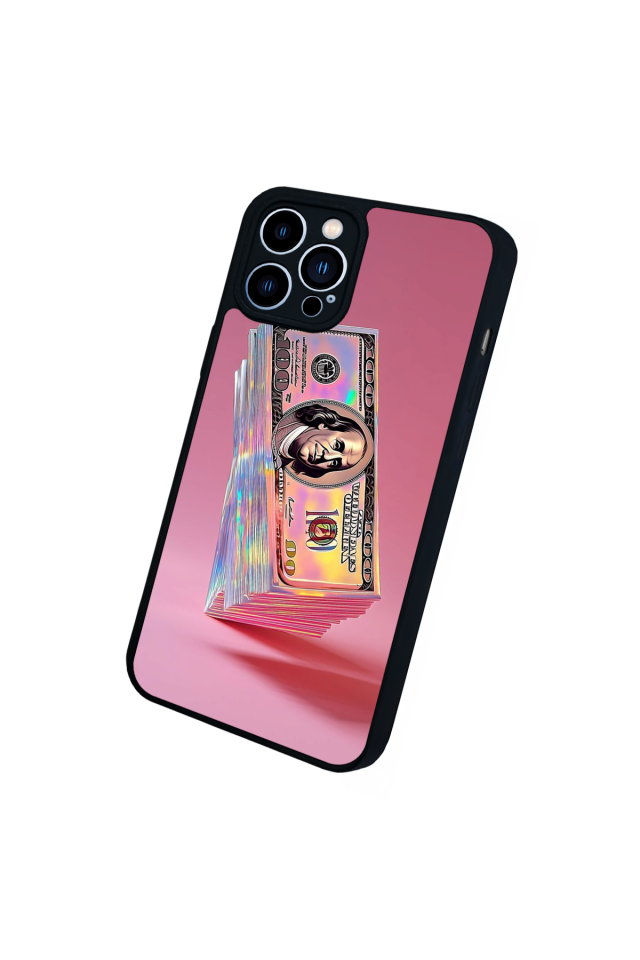 iPhone 13 Pro Max Uyumlu Money Para Tasarımlı Glossy Premium Kılıf