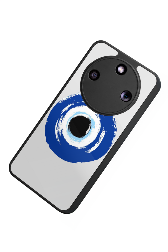 Honor Magic 8 Lite Uyumlu Nazar Tasarımlı Glossy Premium Kılıf