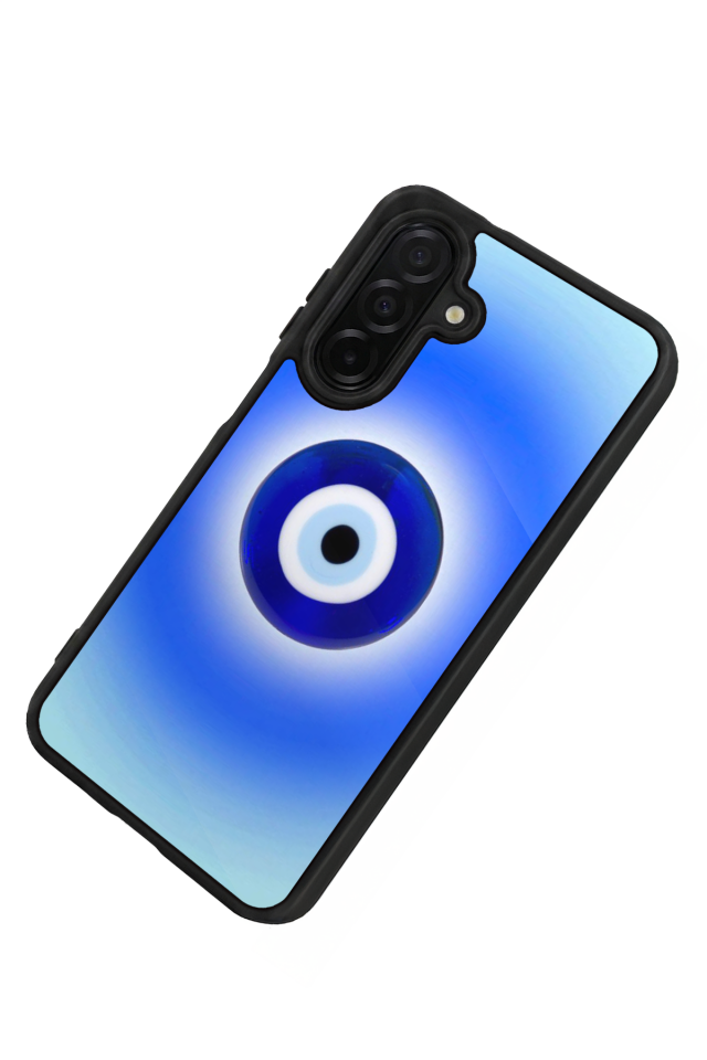 Samsung Galaxy A36 Uyumlu Nazar Tasarımlı Glossy Premium Kılıf