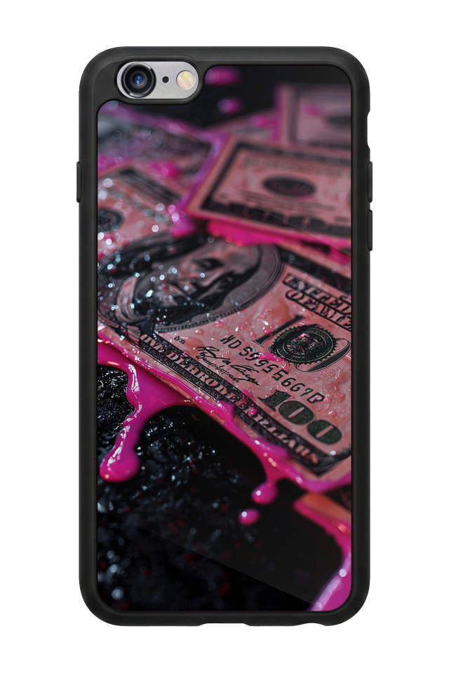 iPhone 6 Plus Uyumlu Para Tasarımlı Glossy Premium Kılıf