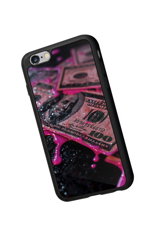 iPhone 6 Plus Uyumlu Para Tasarımlı Glossy Premium Kılıf