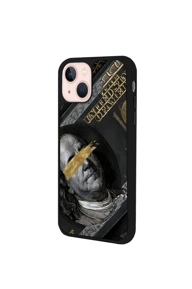 iPhone 13 Mini Uyumlu Para Tasarımlı Glossy Premium Kılıf