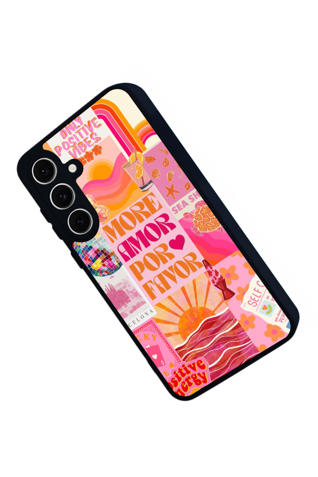 Samsung Galaxy A16 Uyumlu Poster Tasarımlı Glossy Premium Kılıf