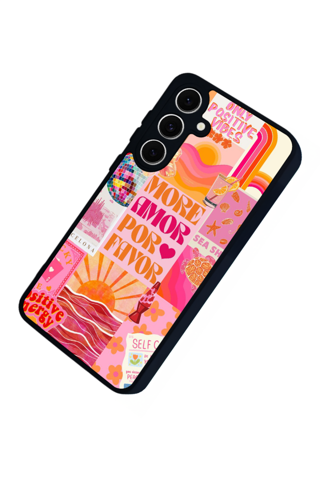 Samsung Galaxy A16 Uyumlu Poster Tasarımlı Glossy Premium Kılıf
