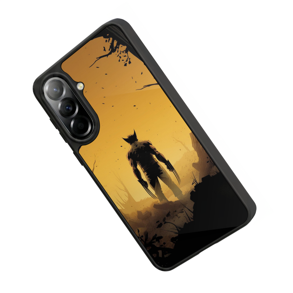 Samsung Galaxy A57 Uyumlu Wolverine Tasarımlı Glossy Premium Kılıf