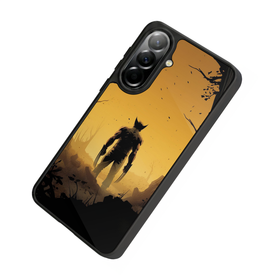 Samsung Galaxy A57 Uyumlu Wolverine Tasarımlı Glossy Premium Kılıf