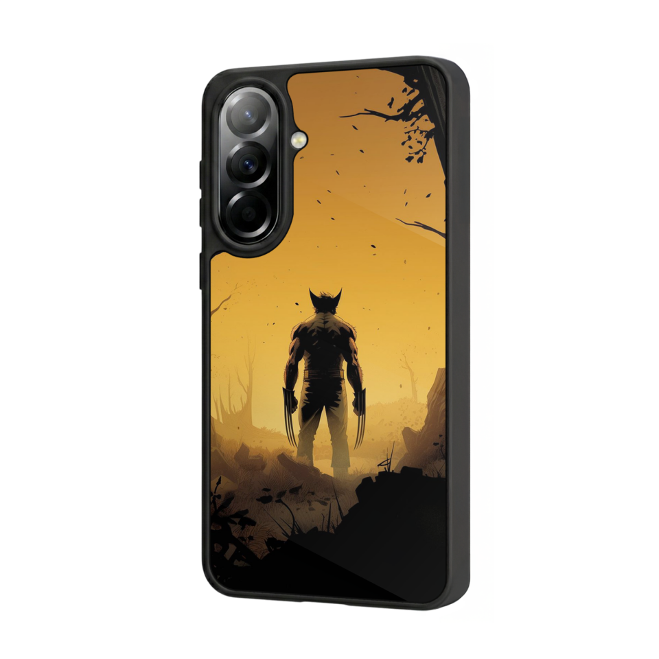 Samsung Galaxy A57 Uyumlu Wolverine Tasarımlı Glossy Premium Kılıf