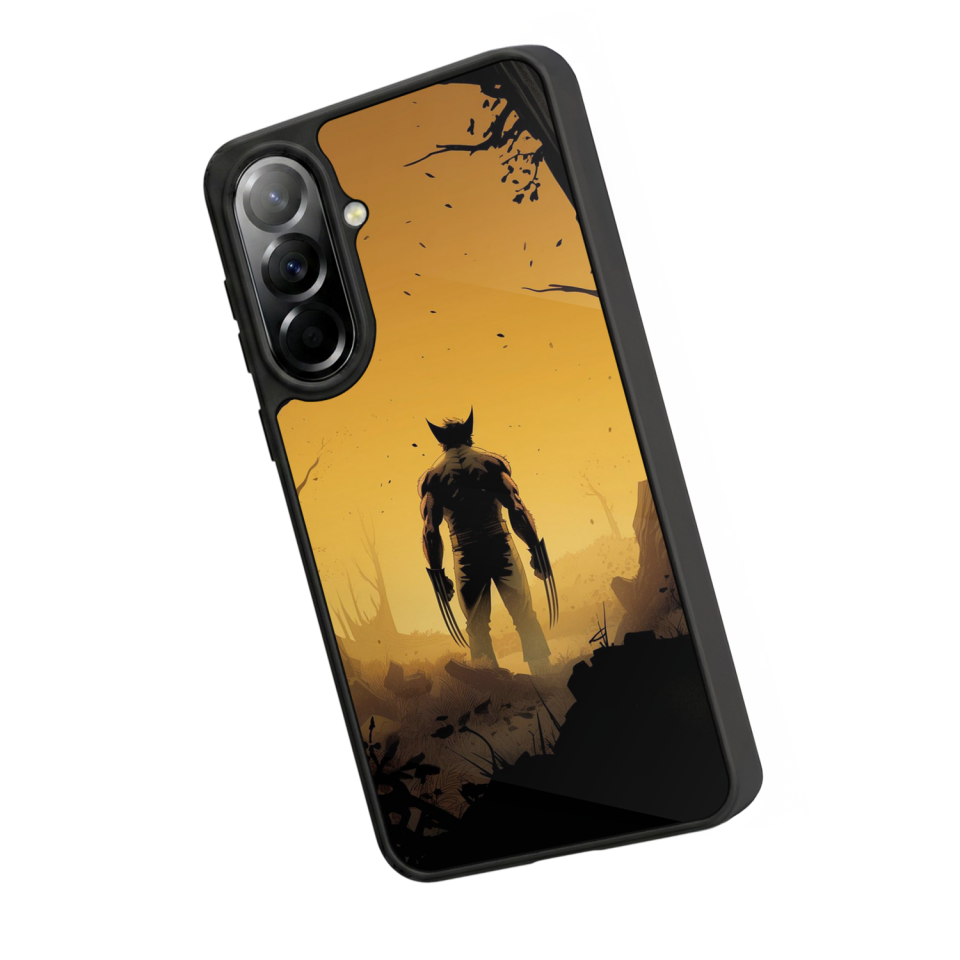 Samsung Galaxy A57 Uyumlu Wolverine Tasarımlı Glossy Premium Kılıf