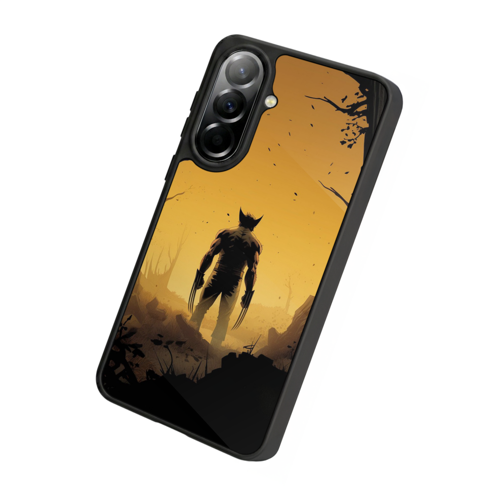 Samsung Galaxy A57 Uyumlu Wolverine Tasarımlı Glossy Premium Kılıf