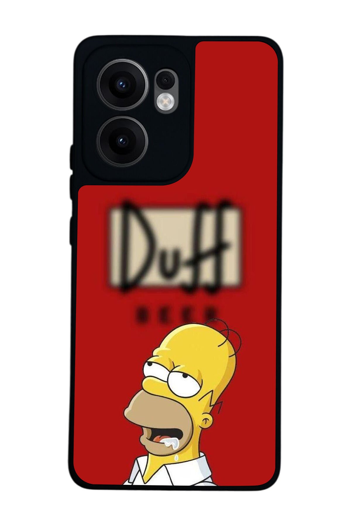 Oppo Reno 13F Uyumlu The Simpsons Tasarımlı Glossy Premium Kılıf