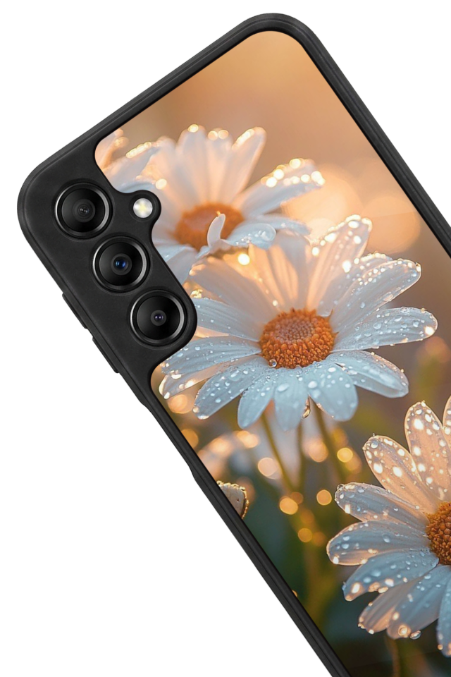 Samsung Galaxy A14 Uyumlu Cicek Tasarımlı Glossy Premium Kılıf