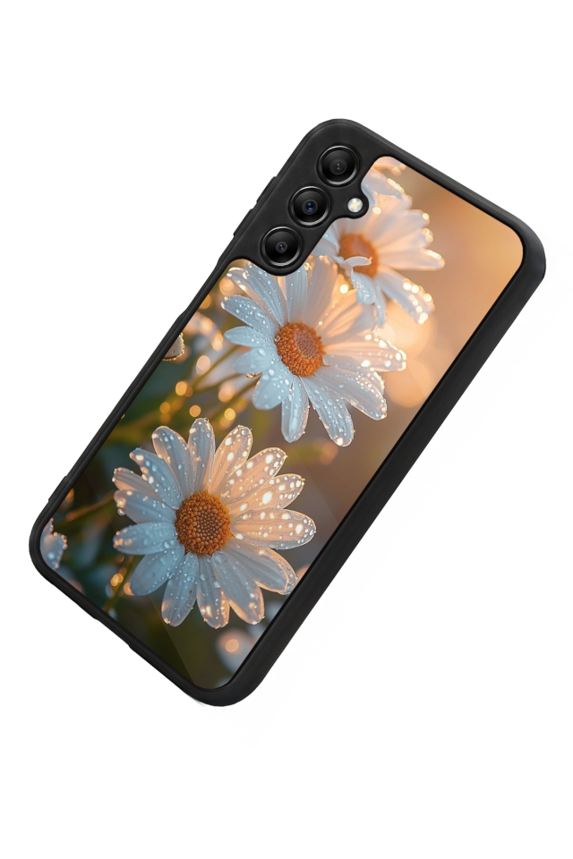 Samsung Galaxy A14 Uyumlu Cicek Tasarımlı Glossy Premium Kılıf