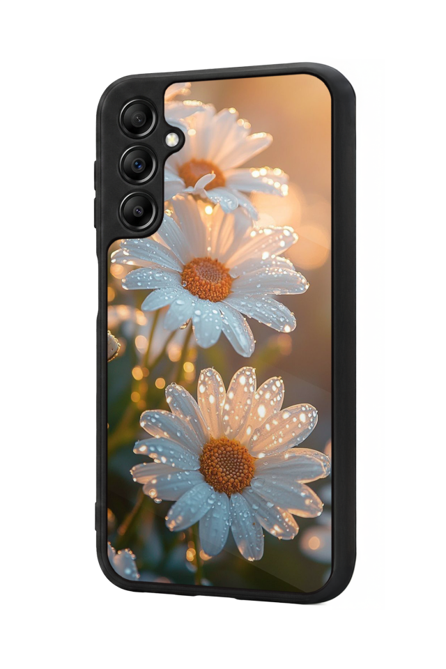 Samsung Galaxy A14 Uyumlu Cicek Tasarımlı Glossy Premium Kılıf