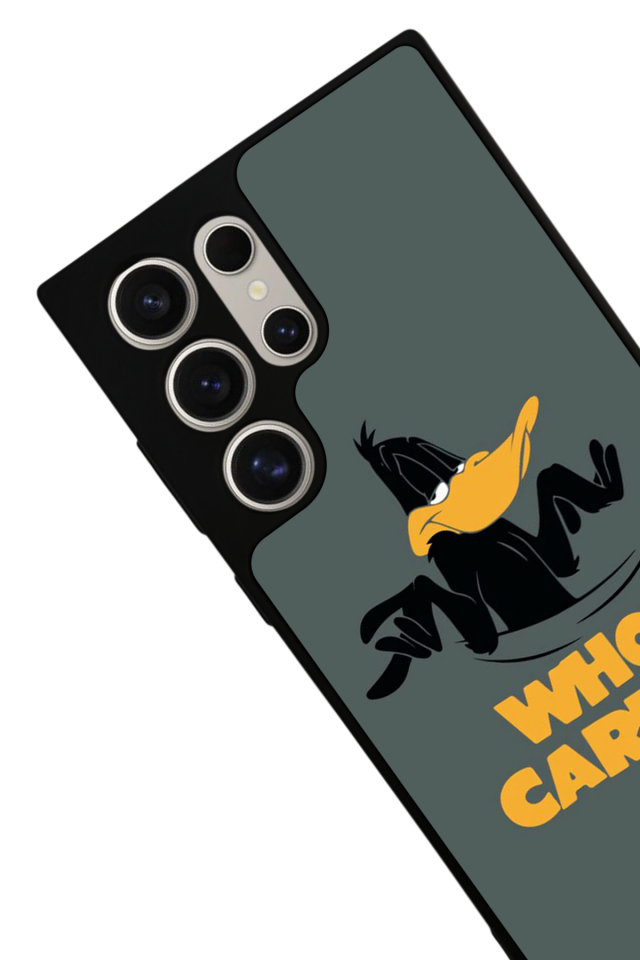 Samsung Galaxy S24 Ultra Uyumlu Daffy duck Tasarımlı Glossy Premium Kılıf