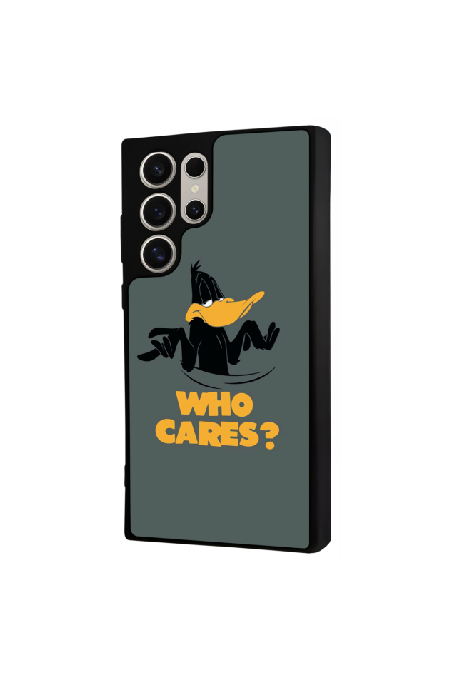 Samsung Galaxy S24 Ultra Uyumlu Daffy duck Tasarımlı Glossy Premium Kılıf