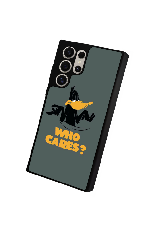 Samsung Galaxy S24 Ultra Uyumlu Daffy duck Tasarımlı Glossy Premium Kılıf