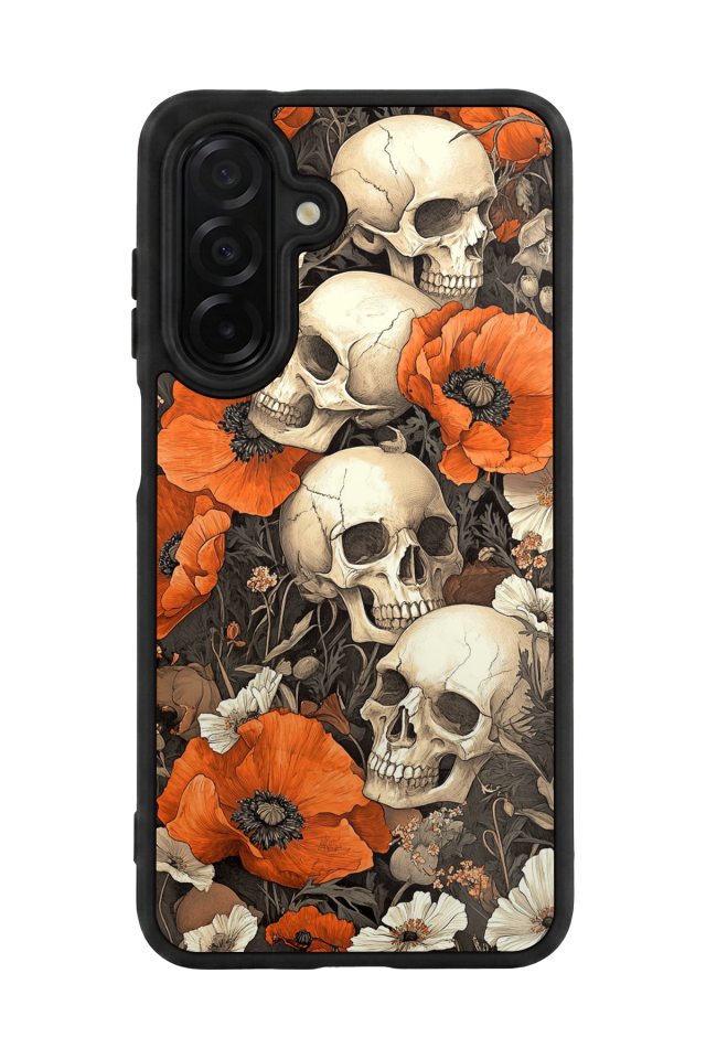 Samsung Galaxy A26 Uyumlu KuruKafa Tasarımlı Glossy Premium Kılıf